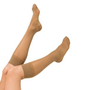 HEMA 2-pak Kniekousen Licht Ondersteunend 40 Denier Naturel (naturel)