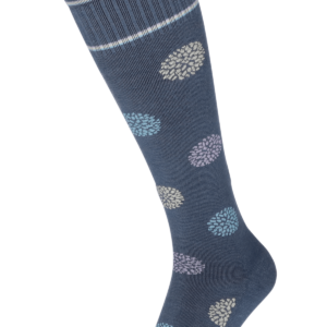 Sockwell Compressiesok Dames Full Bloom Blauw  Stretch