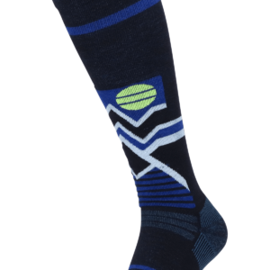 Sockwell Skisokken Heren Snow Peak Blauw  Stretch