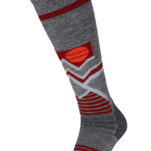 Sockwell Skisokken Heren Snow Peak Grijs