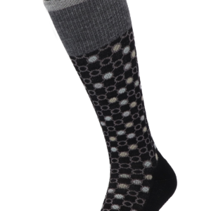 Sockwell Compressiesok Dames Kinetic Zwart  Stretch