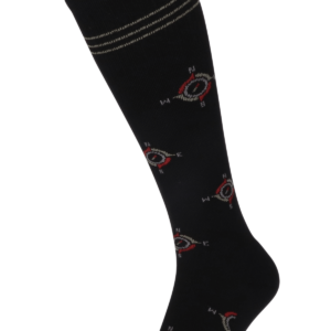 Sockwell Compressiesok Heren The Guide Zwart  Stretch