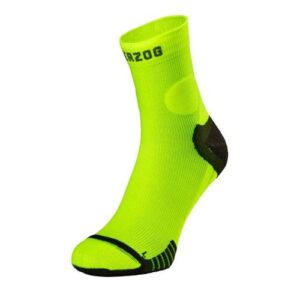 Herzog PRO Compressie Enkelsokken Geel