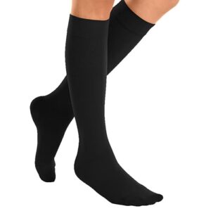 Mediven Cotton Steunkousen Zwart