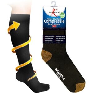 Lucovitaal steunkousen compressiekousen werking