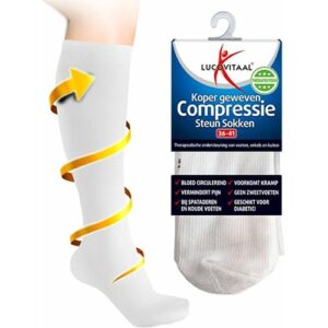 Lucovitaal steunkousen wit